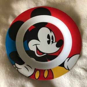 Selandia Mickey mouse‎ 9" melamine plate Disney Taiwan